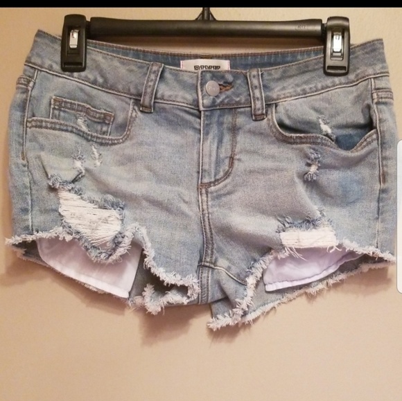 PINK VS light blue denim shorts - Picture 8 of 8